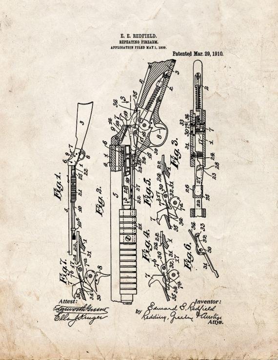 Patent Blueprint 5572 1 12 A4 Photo Print