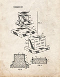Patent Blueprint 5583 2 12 A4 Photo Print