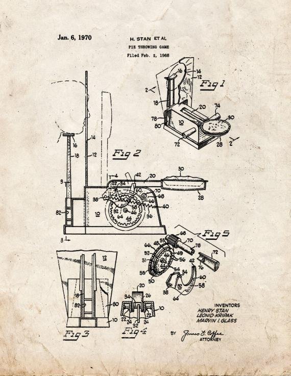 Patent Blueprint 5586 1 12 A4 Photo Print