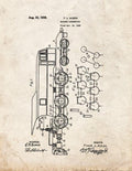 Patent Blueprint 5587 1 12 A4 Photo Print