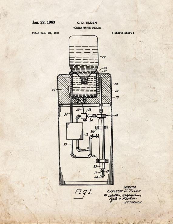Patent Blueprint 5591 1 12 A4 Photo Print