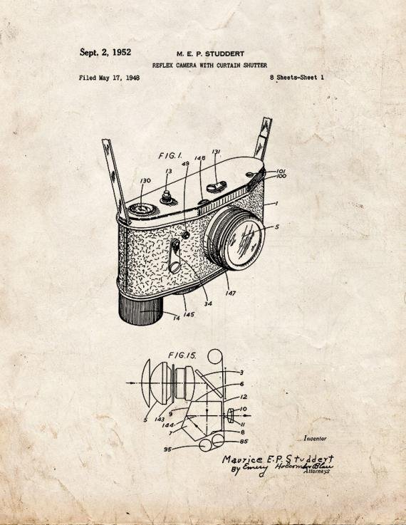 Patent Blueprint 5597 1 12 A4 Photo Print