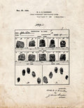 Patent Blueprint 5612 1 12 A4 Photo Print