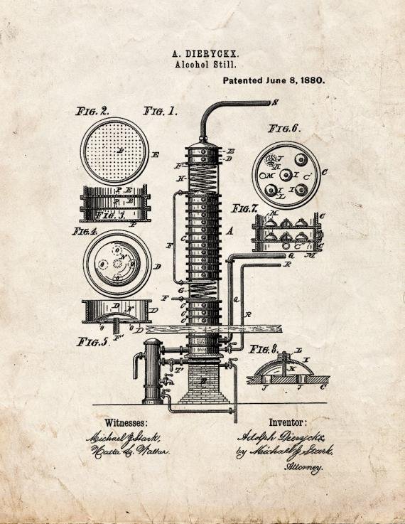 Patent Blueprint 5632 1 12 A4 Photo Print