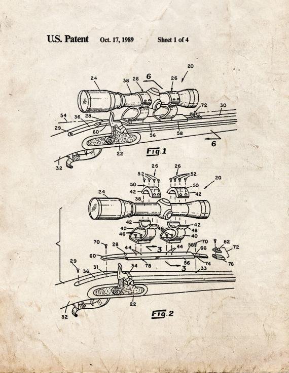 Patent Blueprint 5635 2 12 A4 Photo Print