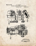 Patent Blueprint 5638 1 12 A4 Photo Print