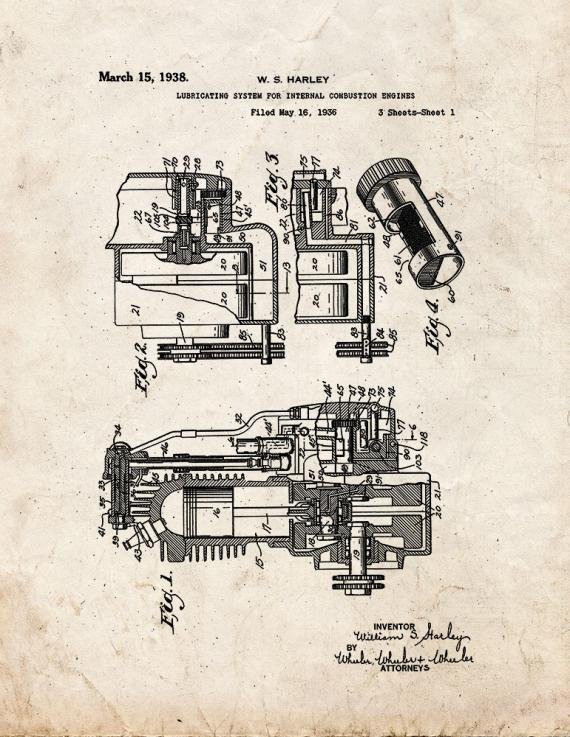 Patent Blueprint 5638 1 12 A4 Photo Print