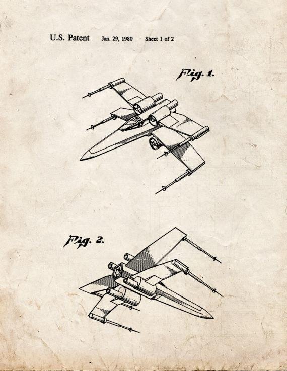 Patent Blueprint 564 2 12 A4 Photo Print