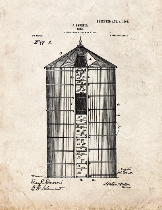 Patent Blueprint 5641 1 12 A4 Photo Print