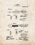 Patent Blueprint 5643 1 12 A4 Photo Print
