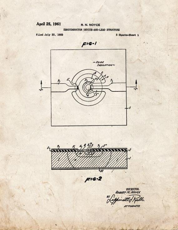 Patent Blueprint 5646 1 12 A4 Photo Print
