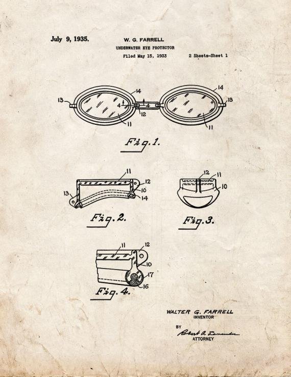 Patent Blueprint 5653 1 12 A4 Photo Print