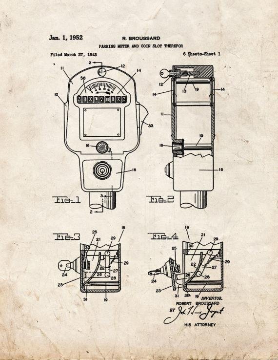 Patent Blueprint 5661 1 12 A4 Photo Print