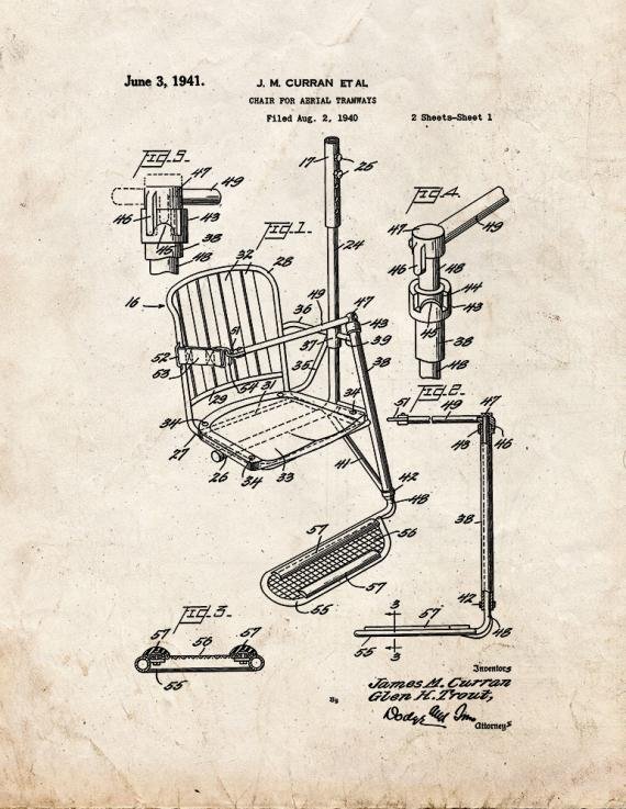 Patent Blueprint 5668 1 12 A4 Photo Print