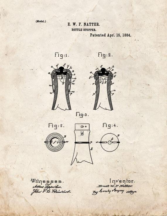 Patent Blueprint 5674 1 12 A4 Photo Print