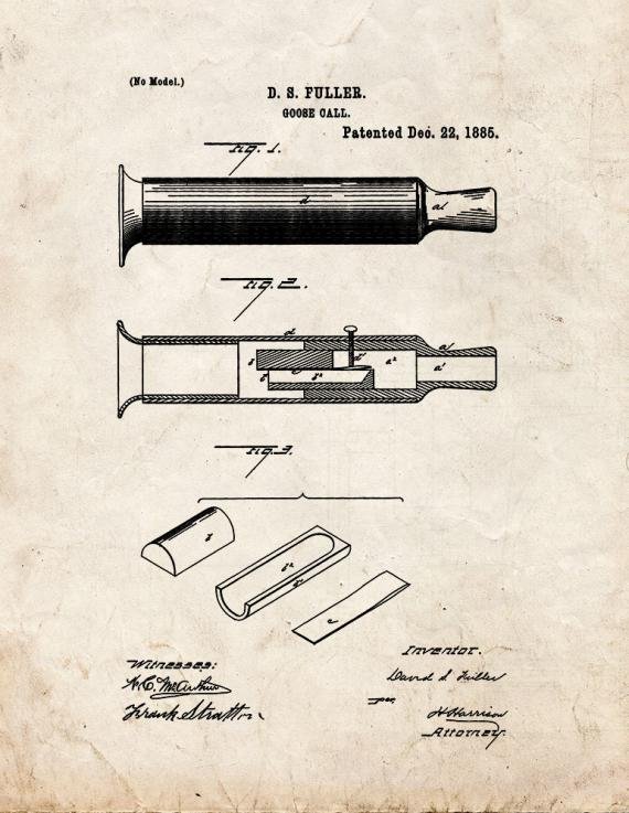 Patent Blueprint 5675 1 12 A4 Photo Print