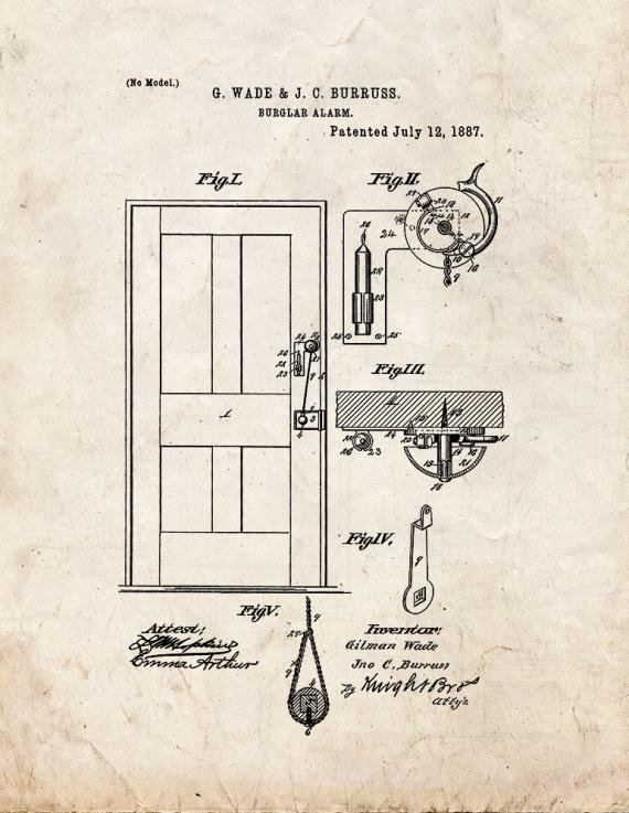 Patent Blueprint 5684 1 12 A4 Photo Print