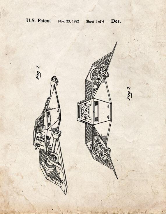 Patent Blueprint 569 2 12 A4 Photo Print