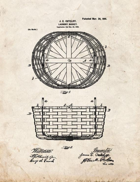 Patent Blueprint 5695 1 12 A4 Photo Print