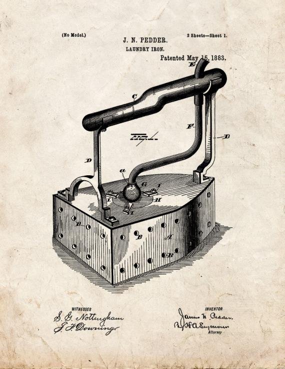 Patent Blueprint 5699 1 12 A4 Photo Print