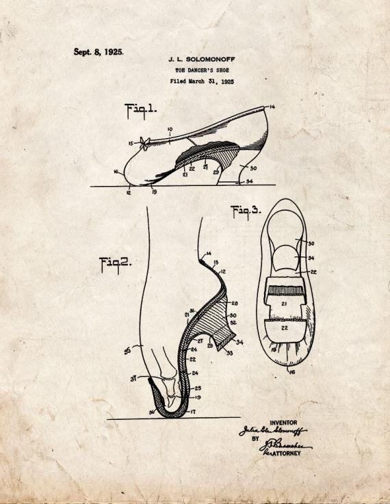 Patent Blueprint 5701 1 12 A4 Photo Print