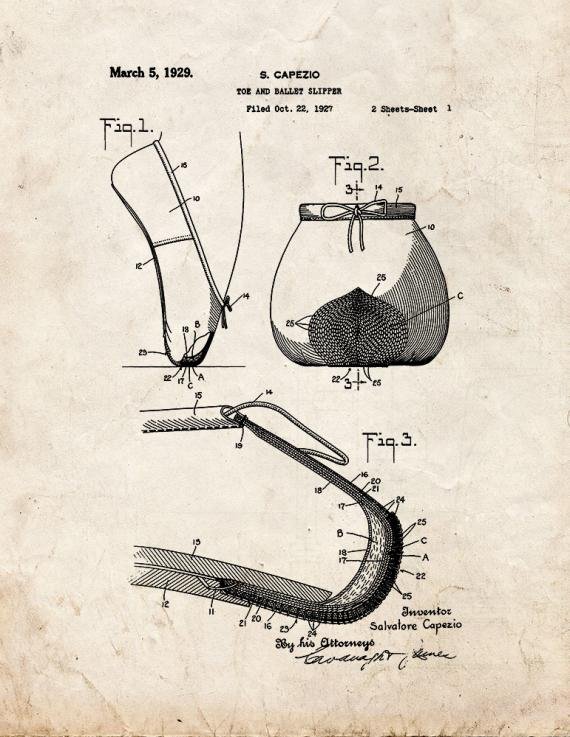 Patent Blueprint 5703 1 12 A4 Photo Print