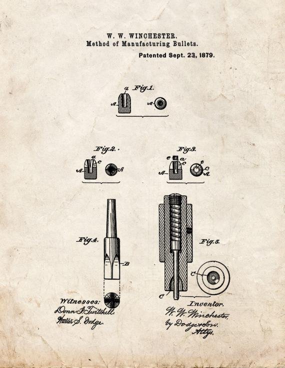 Patent Blueprint 5705 1 12 A4 Photo Print