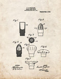 Patent Blueprint 5707 1 12 A4 Photo Print
