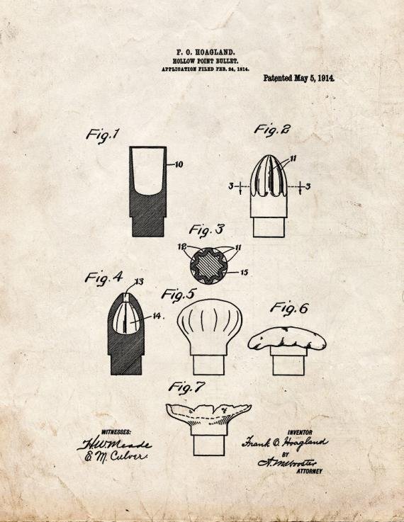 Patent Blueprint 5707 1 12 A4 Photo Print