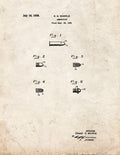 Patent Blueprint 5708 1 12 A4 Photo Print