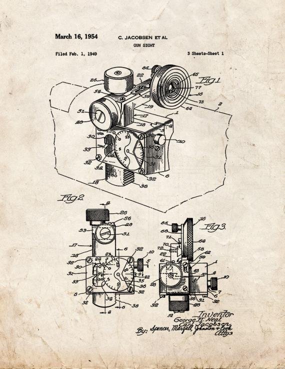 Patent Blueprint 5709 1 12 A4 Photo Print