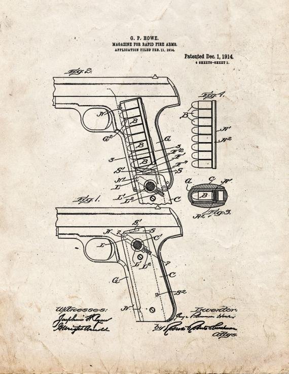 Patent Blueprint 5713 1 12 A4 Photo Print