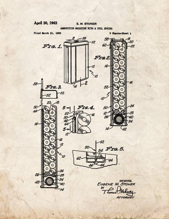 Patent Blueprint 5714 1 12 A4 Photo Print