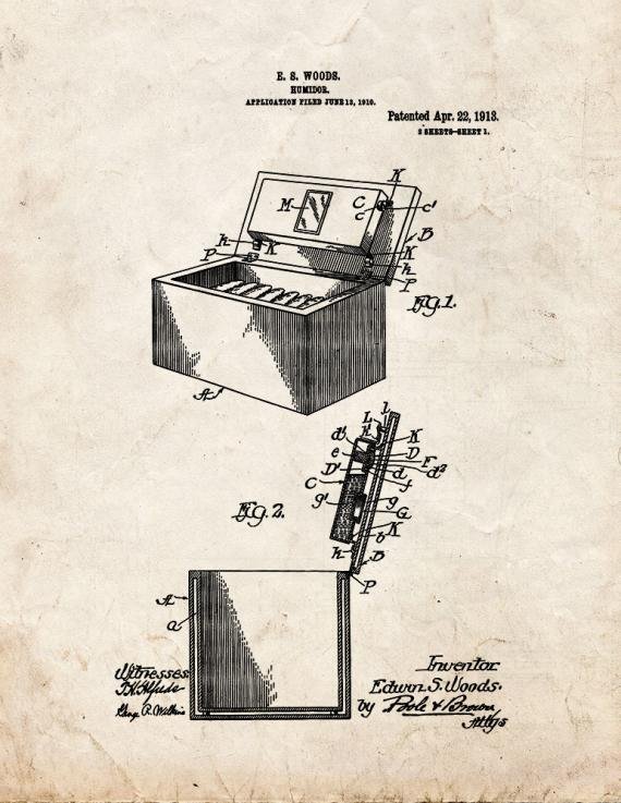 Patent Blueprint 5717 1 12 A4 Photo Print