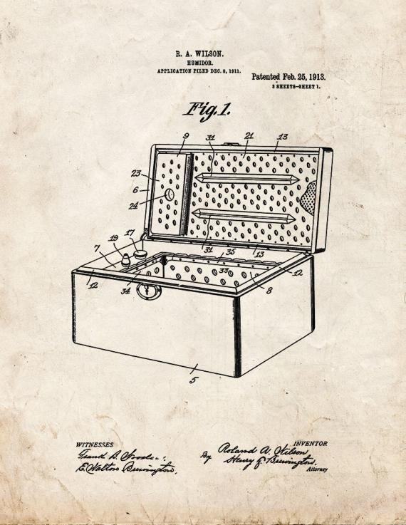 Patent Blueprint 5718 1 12 A4 Photo Print