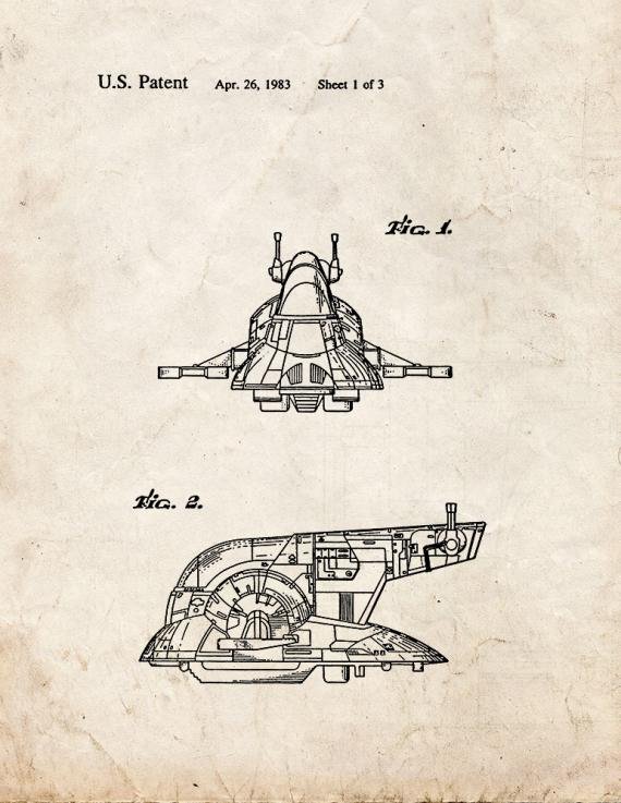 Patent Blueprint 572 2 12 A4 Photo Print