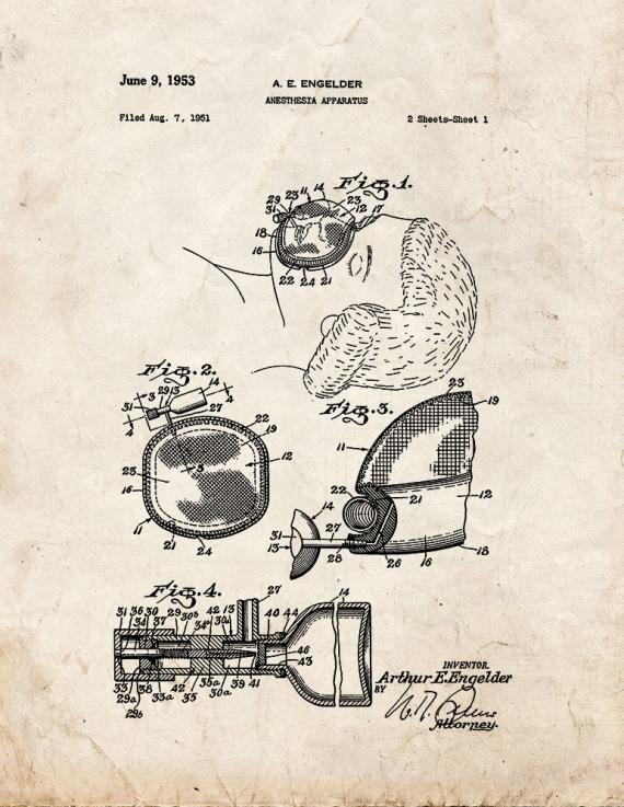 Patent Blueprint 5723 1 12 A4 Photo Print