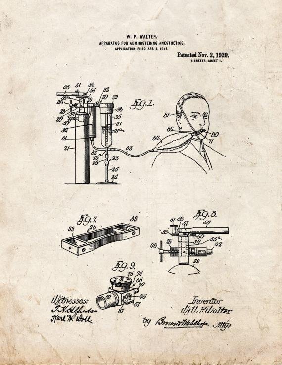 Patent Blueprint 5725 1 12 A4 Photo Print