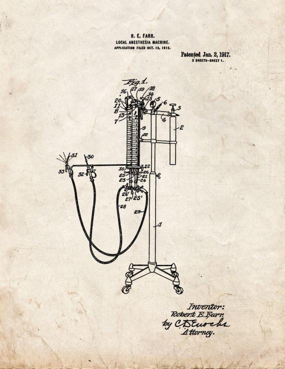 Patent Blueprint 5726 1 12 A4 Photo Print