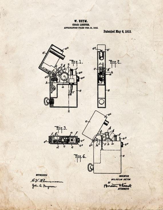 Patent Blueprint 5731 1 12 A4 Photo Print