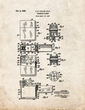 Patent Blueprint 5732 1 12 A4 Photo Print
