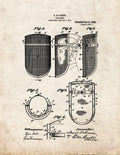 Patent Blueprint 5733 1 12 A4 Photo Print
