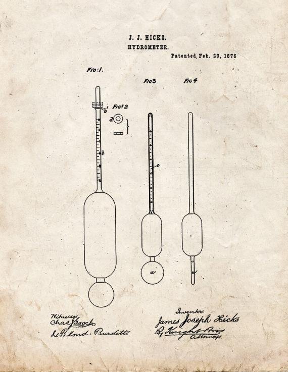 Patent Blueprint 5737 1 12 A4 Photo Print