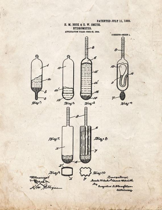 Patent Blueprint 5738 1 12 A4 Photo Print