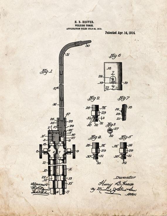 Patent Blueprint 5747 1 12 A4 Photo Print