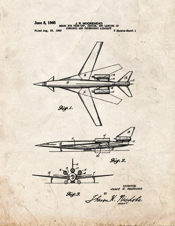 Patent Blueprint 5751 1 12 A4 Photo Print