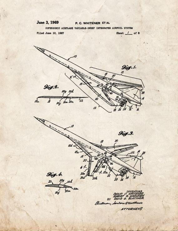 Patent Blueprint 5752 1 12 A4 Photo Print