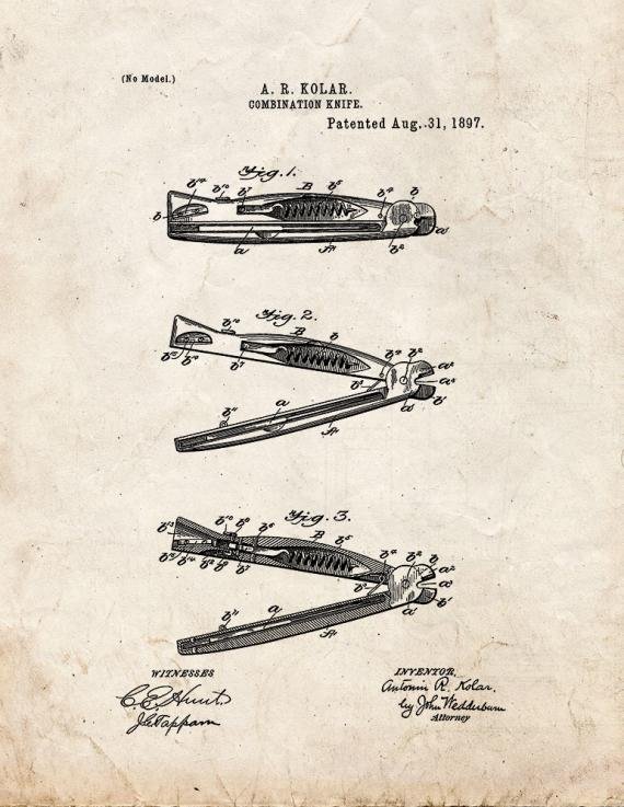 Patent Blueprint 5754 1 12 A4 Photo Print