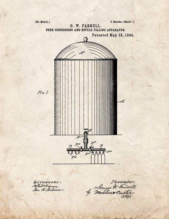 Patent Blueprint 5763 1 12 A4 Photo Print