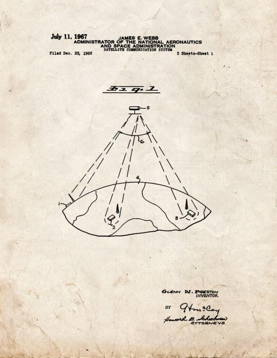 Patent Blueprint 5769 1 12 A4 Photo Print